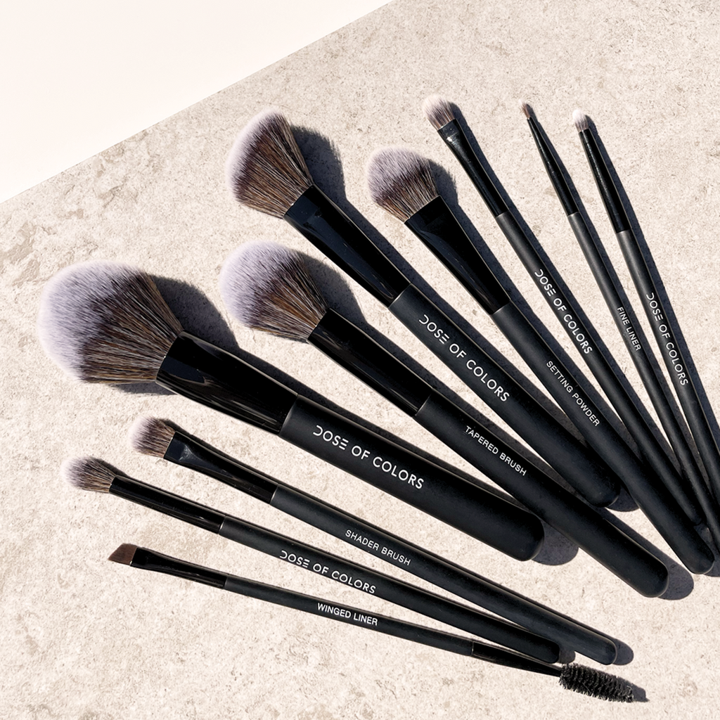 Cosmetics Brush Set, Shop-All/Makeup/Enhance