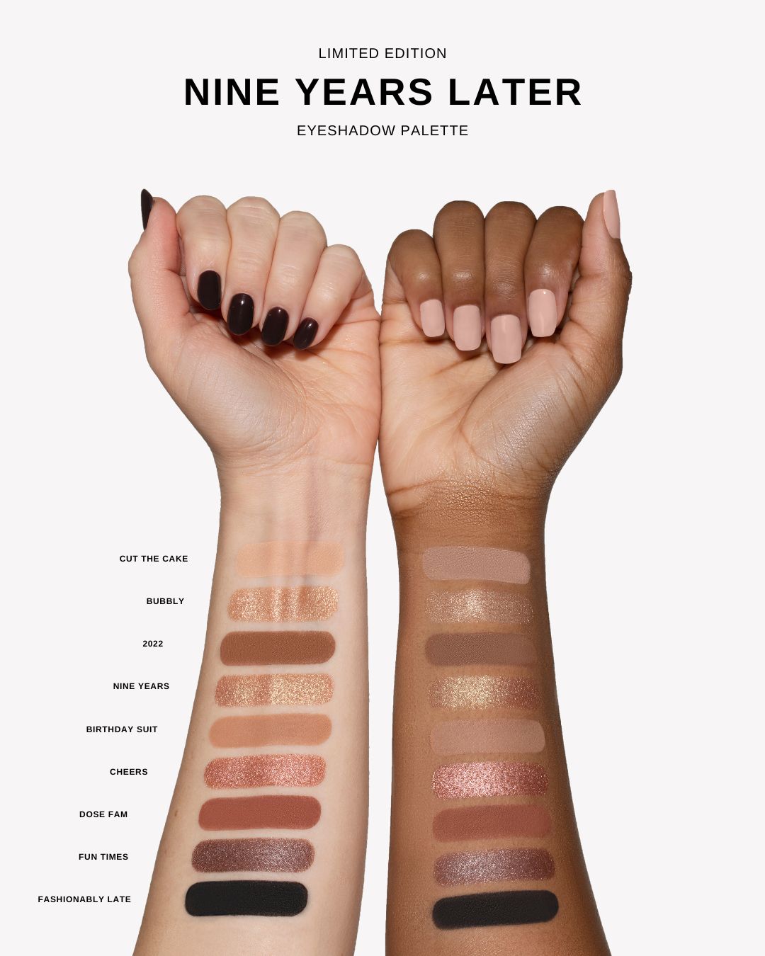 ...Nine Years Later Eyeshadow Palette