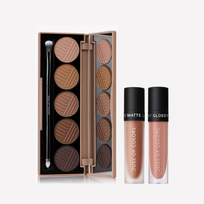 Mocha Mousse Makeup Set