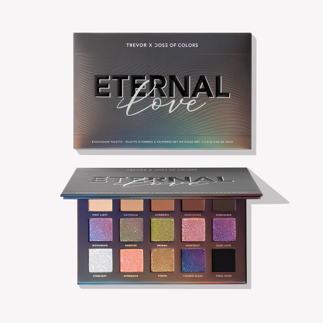 TREVOR ETERNAL LOVE EYESHADOW PALETTE Dose of Colors