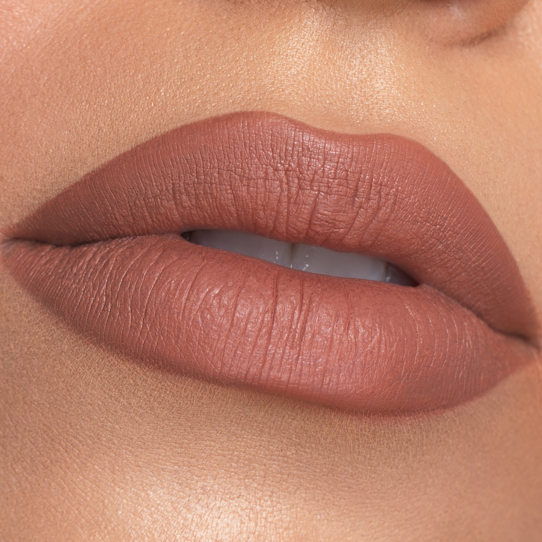 TRUFFLE Light brown Liquid Matte Lipstick Dose of Colors
